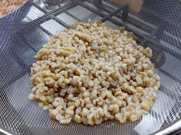 Zeleninové krupoto so šampiňónmi (fotorecept) - obrázok 1