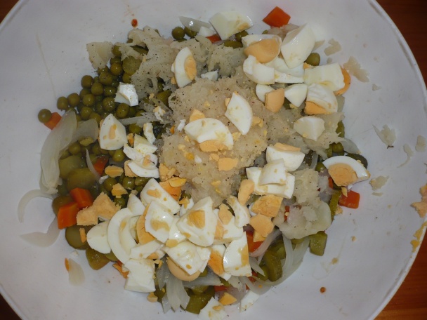 Falošný zemiakový šalát zo zeleru (fotorecept) - obrázok 3