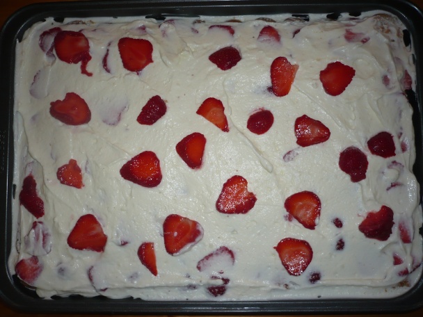 Jahodové falošné tiramisu (fotorecept) - obrázok 7