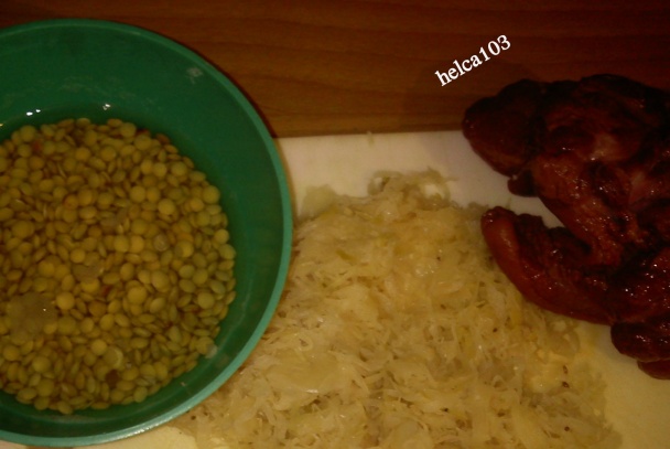 Kapustovo-šošovicová polievka (fotorecept) - obrázok 1