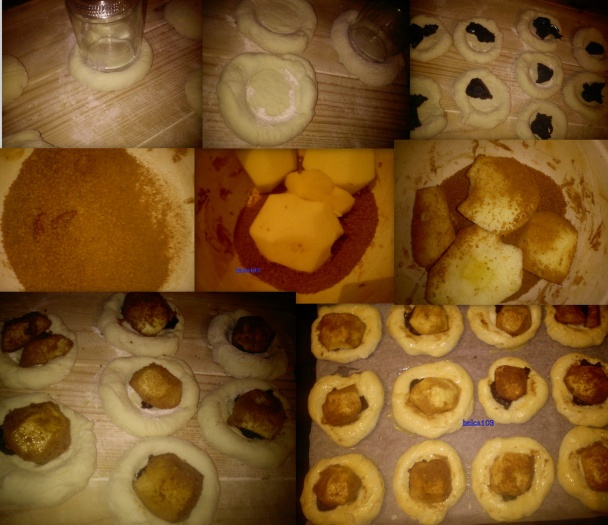 Kysnuté jablkové koláče (fotorecept) - obrázok 1