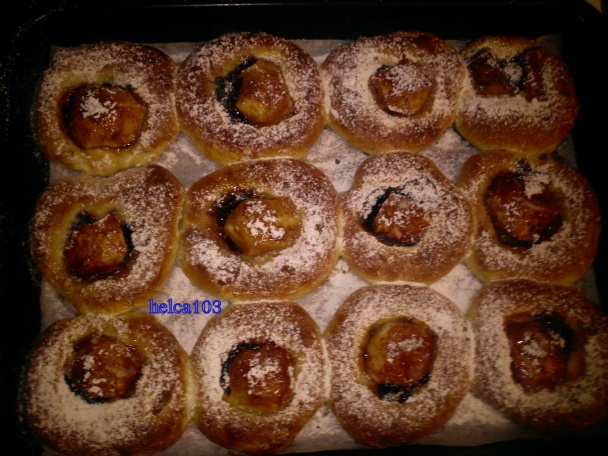 Kysnuté jablkové koláče (fotorecept) - obrázok 4