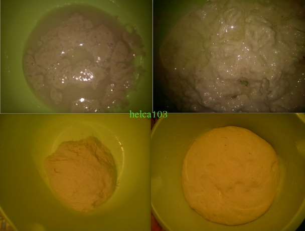 Plnené kysnuté rožky na slano (fotorecept) - obrázok 1