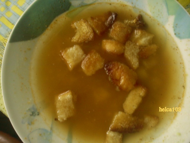 Cesnaková polievka ktorá zohreje (fotorecept) - obrázok 4