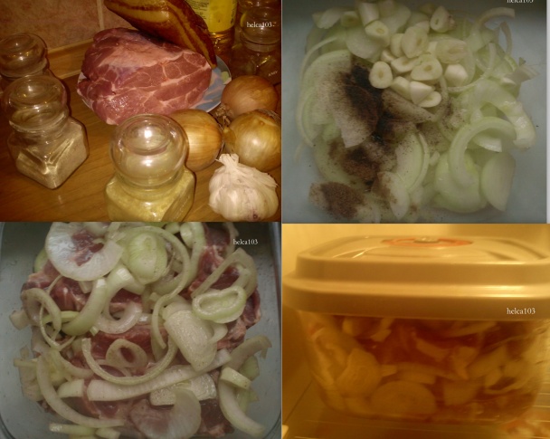 Marinovaná krkovička na jablkách (fotorecept) - obrázok 1