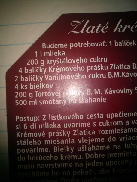 Zlaté krémeše (fotorecept) - obrázok 7