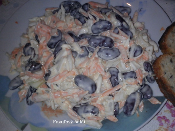 Fazuľový šalát (fotorecept) - obrázok 3