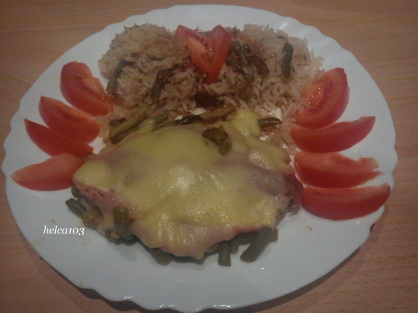 Morčacie alebo bravčové rezne so zelenou fazuľkou (fotorecept) - obrázok 3