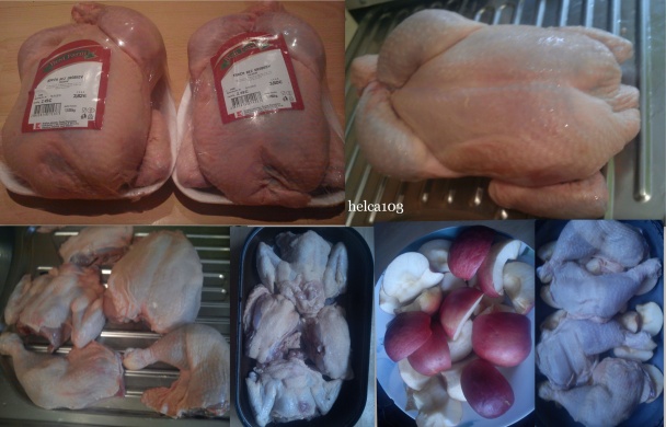 Kurča na jablkách (fotorecept) - obrázok 1