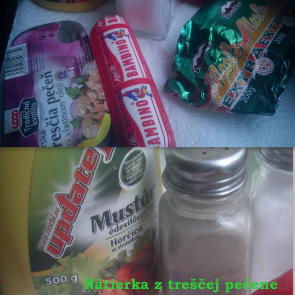 Nátierka z tresčej pečene (fotorecept) - obrázok 1