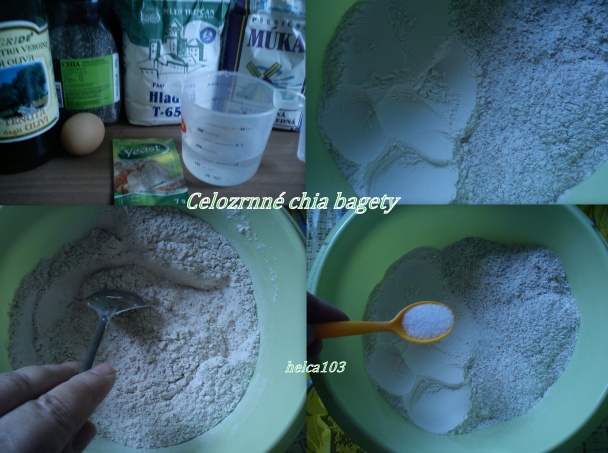 Celozrnné chia bagety (fotorecept) - obrázok 2