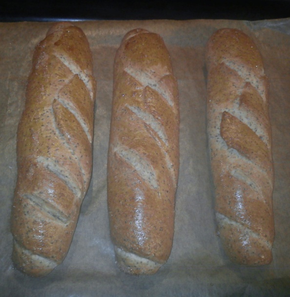 Celozrnné chia bagety (fotorecept) - obrázok 7