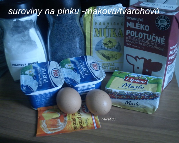Makový koláč s tvarohom (fotorecept) - obrázok 3