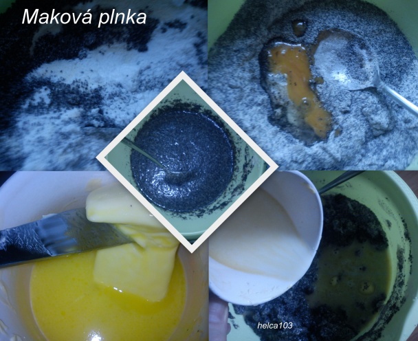 Makový koláč s tvarohom (fotorecept) - obrázok 4