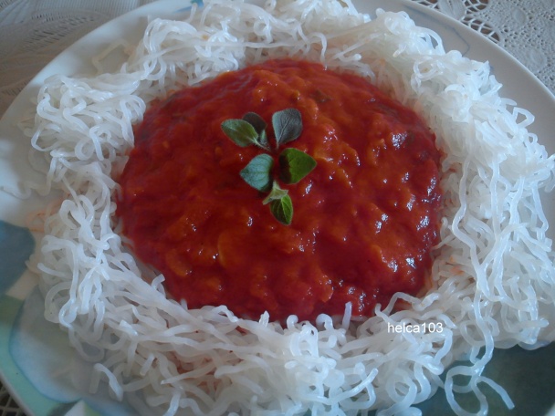 Shirataki s paradajkovou omáčkou (fotorecept) - obrázok 6