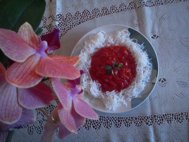 Shirataki s paradajkovou omáčkou (fotorecept) - obrázok 7