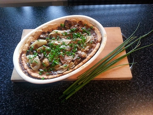 Koláč z lesných húb - obrázok 5