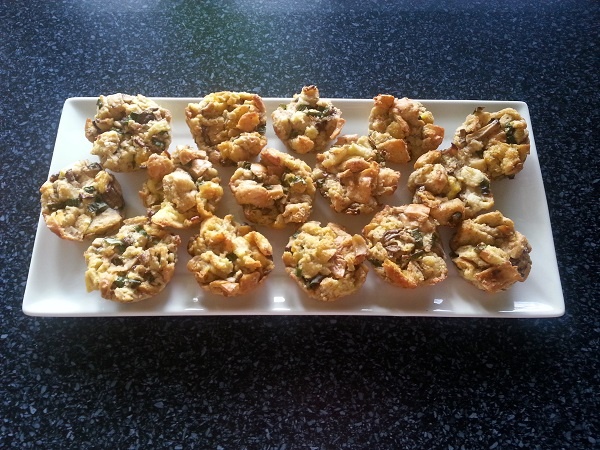 Hubové muffiny (fotorecept) - obrázok 4