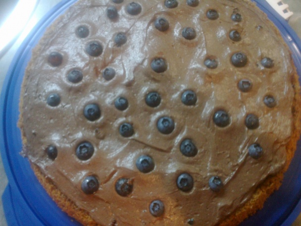 Čokoládovo-čučoriedková torta (fotorecept) - obrázok 16