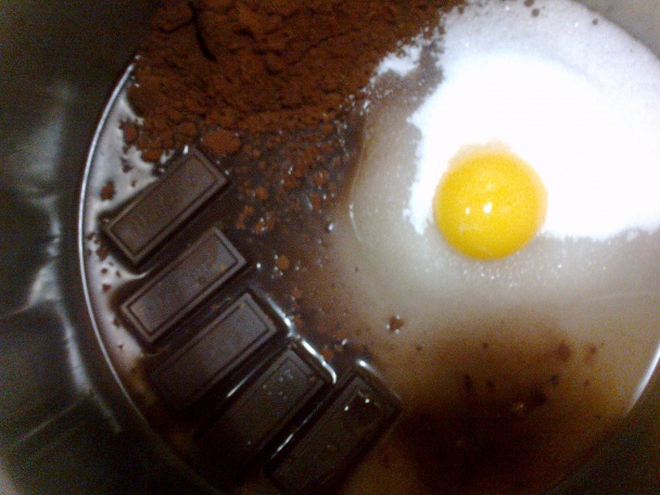 Čokoládové rezy s broskyňovým pyré (fotorecept) - obrázok 2