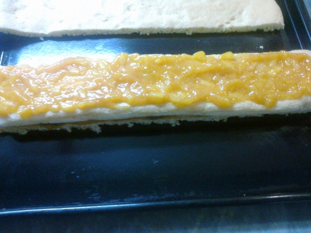 Čokoládové rezy s broskyňovým pyré (fotorecept) - obrázok 13