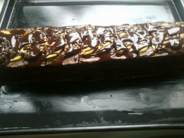 Čokoládové rezy s broskyňovým pyré (fotorecept) - obrázok 16