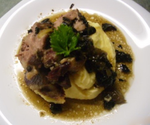 Voňavá krkovička s hubami - obrázok 12