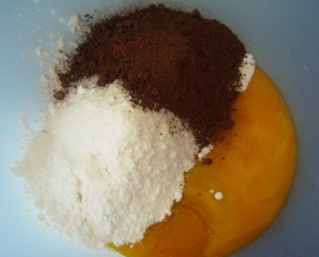 Čokoládovo-gaštanové rezy s banánmi (fotorecept) - obrázok 4