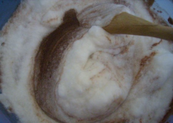 Čokoládovo-gaštanové rezy s banánmi (fotorecept) - obrázok 7