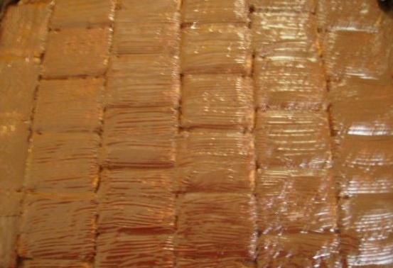 Čokoládovo-gaštanové rezy s banánmi (fotorecept) - obrázok 17