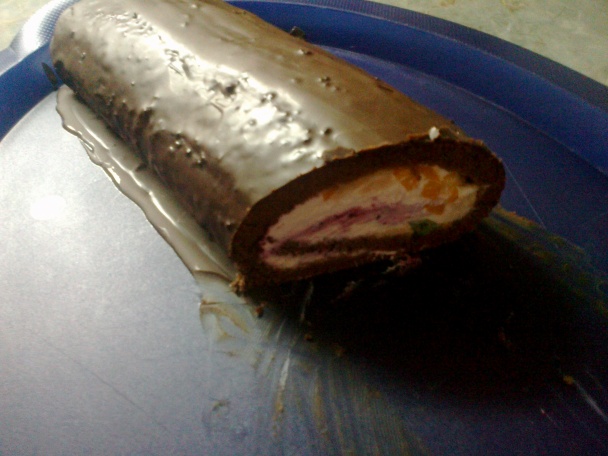 Rýchla mozaiková roláda s ovocím (fotorecept) - obrázok 17