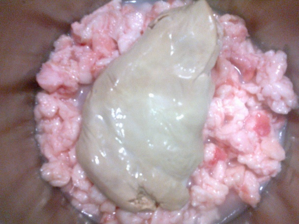 Kačacia pečeň s cibuľovými krúžkami a lokšovníkmi (fotorecept) - obrázok 3