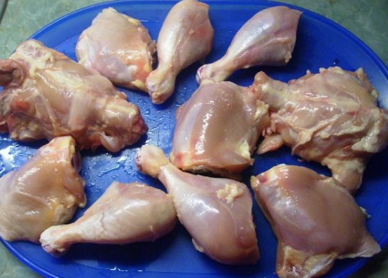 Kurča v marináde z jogurtu a korenia tandoori masala (fotorecept) - obrázok 2