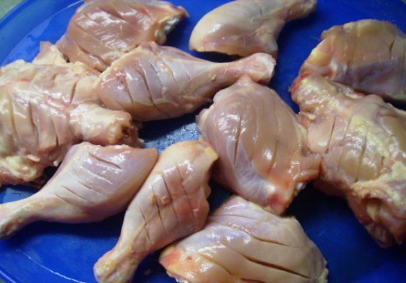 Kurča v marináde z jogurtu a korenia tandoori masala (fotorecept) - obrázok 3
