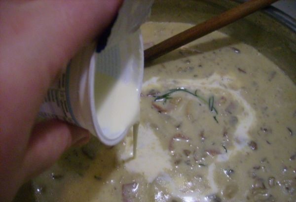 Gnocchi s omáčkou zo šampiňónov, dubákov, parmezánu, prosciutta a smotany  (fotorecept) - obrázok 12