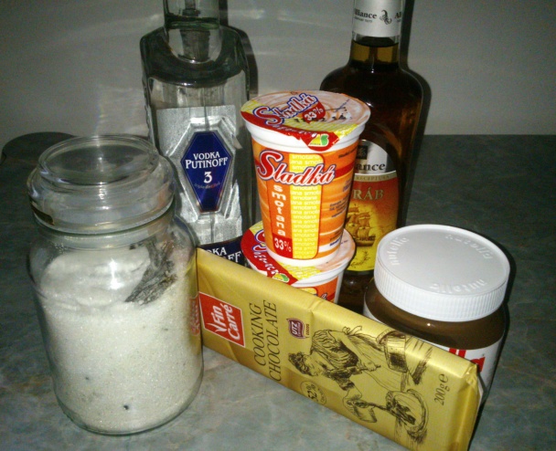 Čokoládovo-nutelový likér (fotorecept) - obrázok 1