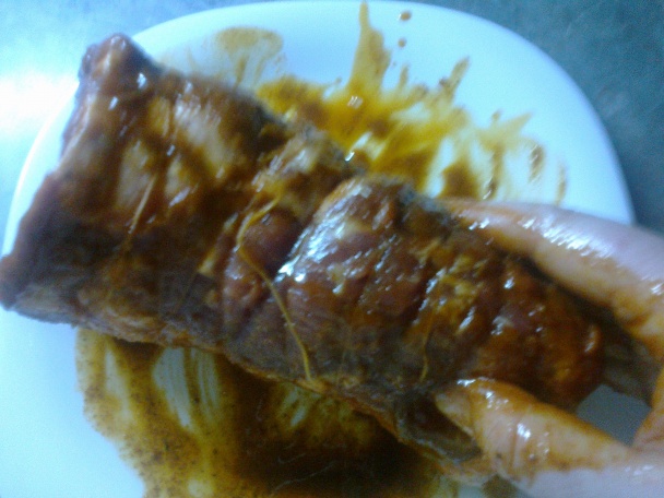 Dusená krkovička na cibuli, jablkách, chilli a rozmaríne (fotorecept) - obrázok 3