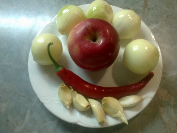 Dusená krkovička na cibuli, jablkách, chilli a rozmaríne (fotorecept) - obrázok 7