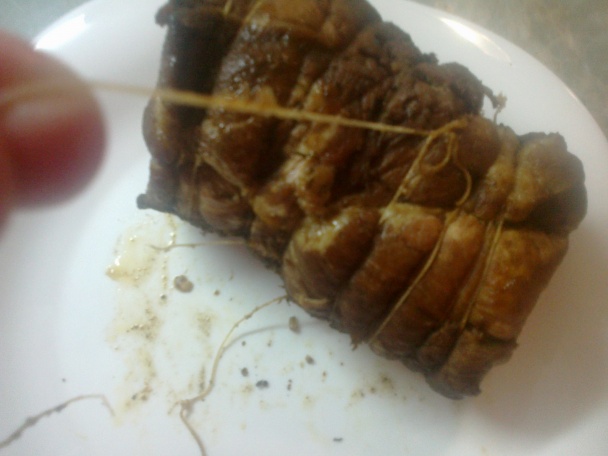 Dusená krkovička na cibuli, jablkách, chilli a rozmaríne (fotorecept) - obrázok 14