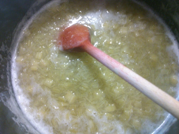 Hustý jahodový sirup s rebarborou a vanilkou (fotorecept) - obrázok 1