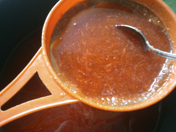 Hustý jahodový sirup s rebarborou a vanilkou (fotorecept) - obrázok 11
