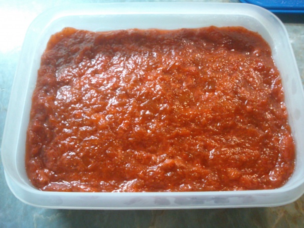 Hustý jahodový sirup s rebarborou a vanilkou (fotorecept) - obrázok 13