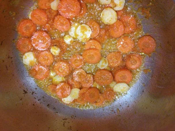 Jarná polievka s hráškovo-krupicovými haluškami (fotorecept) - obrázok 7