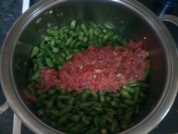 Fasulia Bil Zeit- zelená fazuľka na oleji (fotorecept) - obrázok 4