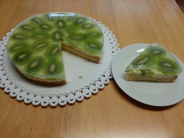 Osviežujúca kivi tortička (fotorecept) - obrázok 4