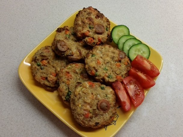 Chlebové placky pečené v rúre (fotorecept) - obrázok 7