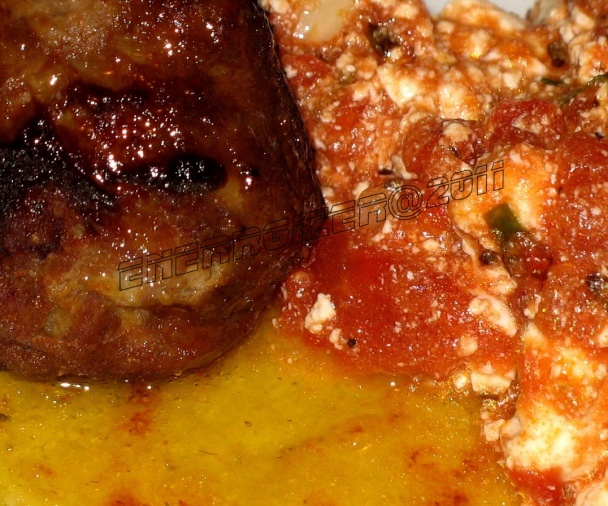 Mäsové guľky, polenta a Bhurji (fotorecept) - obrázok 5