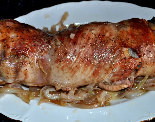 Rolované stehno so špenátom a orechmi (fotorecept) - obrázok 5