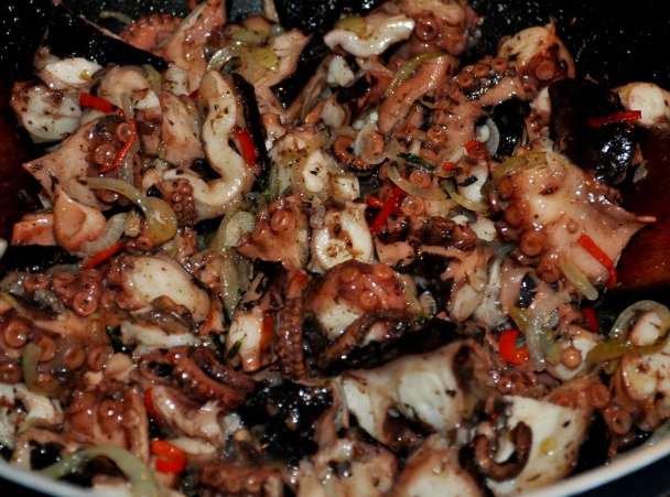 Chobotnica v maslovo-citrónovej omáčke (fotorecept) - obrázok 3