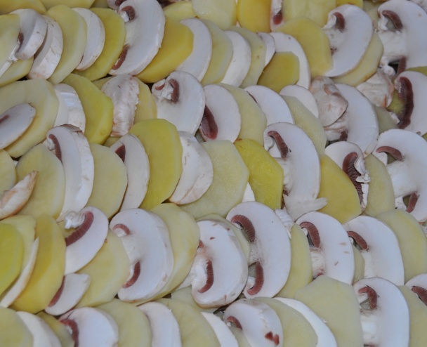 Morský vlk na šampiňónoch (fotorecept) - obrázok 1